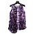 Top Marni morado de seda y lino estampado abstracto - vista 2