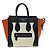 Céline Celine Tricolor Luggage Canvas and Leather Micro