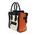 Céline Celine Tricolor Luggage Canvas and Leather Micro - vista 3