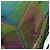 Borsa Boston Givenchy Lucrezia in pelle iridescente - vista 6