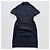 Burberry Kurzarm-Hemdkleid mit Gürtel in Navy - Ansicht 10