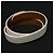 Bracciale in pelle Christian Dior 30 Montaigne Double Ivory - vista 2