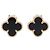 Orecchini Van Cleef & Arpels Vintage Alhambra Onyx