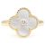 Van Cleef & Arpels Vintage Alhambra Ring Mutterperle 1PD - Ansicht 2