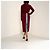N°21 Leopard Print Midi-Rock - Rot Schwarz - Ansicht 3