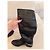 Dior Botas Altas de Cuero Negro con Hebilla Dorada - vista 7
