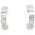 Orecchini Cartier Mini Love in oro bianco 18K