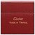 Cartera compacta Cartier C de Compact en Bordeaux - vista 4