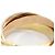 Anello Cartier Trinity in oro bianco rosa e giallo - vista 3