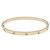 Bracciale con ciondoli Cartier in oro giallo 18K e diamanti - vista 2