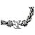 Bracciale con charm argentato Louis Vuitton - vista 3