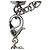 Bracciale con charm argentato Louis Vuitton - vista 4