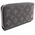 Louis Vuitton Zippy Wallet aus schwarzem Monogram-Leder - Ansicht 2