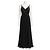 Vera Wang Schwarzes Pailletten-Abendkleid