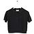 Top de viscosa negro Alexandra Golovanoff