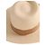 Sombrero Panama Maison Michel beige - vista 3