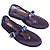 Alaïa Ballerine blu navy - vista 3