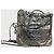 Borsa Chanel 22 in pelle argento - vista 4