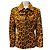 Valentino Garavani Valentino Roma Brown Leopard Pony Jacke