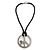 Collana Pendente Chanel 08P Simbolo della Pace e CC - vista 4