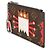 Portachiavi Louis Vuitton Red Multicolor Monogram Canvas Tribal Mask - vista 3