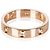 Anello Cartier Love Oro Rosa e Diamanti Modello Piccolo - vista 3