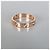 Anello Cartier Love Oro Rosa e Diamanti Modello Piccolo - vista 6