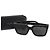 Céline Celine Gafas de sol cuadradas oversized de acetato negro - vista 5
