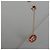 Orecchini Christian Dior Rose Gold Diamond Rose Des Vents - vista 4