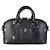 Louis Vuitton Black Blason Monogram Calfskin East West Alma - vista 8