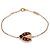 Bracciale Lucky Spring Van Cleef & Arpels in oro rosa, corniola e onice