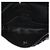 Borsa Chanel Medium Classic Double Flap in tweed nero e vernice intrecciata - vista 5
