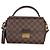 Louis Vuitton Damier Ebene Canvas Croisette - vista 8
