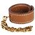 Hermès Gold Courchevel Nomad Handschuhhalter - Ansicht 3