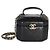 Chanel Custodia Vendôme con catena in pelle d'agnello nera Paris Château de Chenonceau