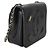 Borsa a patta Chanel CC Mania in pelle di agnello nera - vista 4