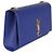 Autre Marque Saint Laurent Borsa a catena Kate Medium Blue Grain De Poudre - vista 4