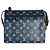 Louis Vuitton Blue Black Monogram Canvas Speedy Amazon PM - vista 2