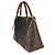 Louis Vuitton Black Monogram Canvas V Tote MM - vista 3