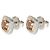 Orecchini Albion David Yurman in oro rosa e argento sterling con morganite e diamante - vista 2