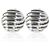 Orecchini a bottone Sculpted Cable in argento sterling David Yurman