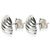 Orecchini a bottone Sculpted Cable in argento sterling David Yurman - vista 2