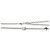 Collana con ciondoli Spike in argento sterling Louis Vuitton - vista 2