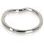 Anello curvo Elsa Peretti in platino e diamanti Tiffany & Co. - vista 4