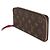 Cartera Clemence de lona Monogram Fuschia Louis Vuitton - vista 3