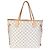 Louis Vuitton Rose Ballerine Damier Azur Canvas Neverfull MM - vista 2