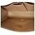Bolsa de aba Mini Golden Plate em pele de cordeiro acolchoada branca Chanel - vista 5