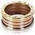 Bulgari Anello BVLGARI B.zero1 in oro tricolore - vista 3