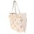Louis Vuitton Creme Rose Trianon Giant Monogram Empreinte Neverfull MM - vista 3