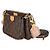 Louis Vuitton Rose Clair Monogram Canvas Multi Pochette Accessoires - vista 3